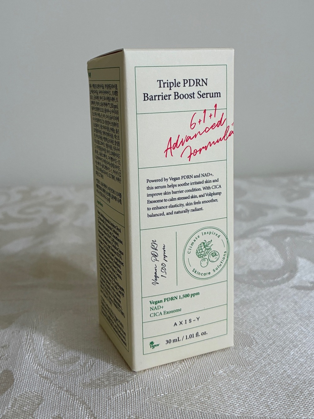 NIB Axis-Y Triple PDRN Barrier Boost Serum 6+1+1 Advanced Formula 30ml/1.01 oz
